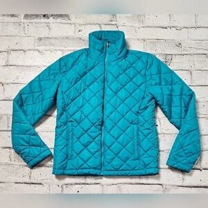 Swiss Tech Women’s Blue Lightweight Puffer Jacket Size XS